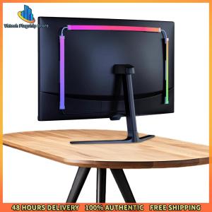 Vktech RGB LED Strip Lights for Computer Backlight with Music Sync Remote Control and Color Options