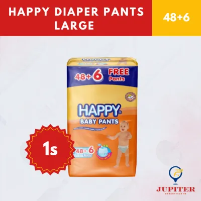 Happy Diaper Pants Large 48s