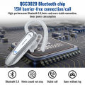 New Bee LC-B45 Bluetooth Earphones DSP+CVC8.0 Noise Reduction Bluetooth 5.0 Wireless Earphones 20hrs Talking Time Wireless Headset for Android Samsung S20 Huawei Xiaomi. 