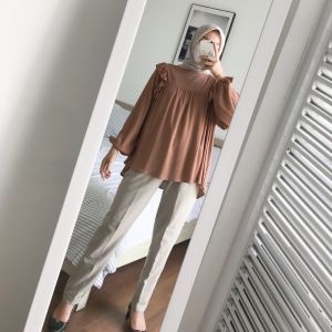 ATASAN WANITA TERBARU-BIANCA BLOUSE-ATASAN TERLARIS-ATASAN TERMURAH