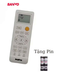 ZIN CHÍNH HÃNG ĐIỀU KHIỂN REMOTE ĐIỀU HÒA SANYO BẢO HÀNH 1 NĂM