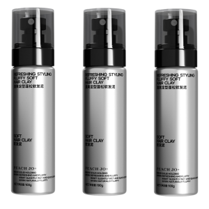 Mens Styling Fluffy Strong Hold Hair Clay Wax Professional Styling Hair Clay Non-Greasy Hair Mud Hair Wax Easy Wash Ultra-Firm Styling Gel  Refreshing Matte Pomade For Men清爽定型发泥 蓬松 不粘腻