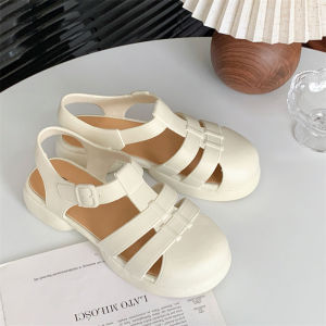 Lightweight Flat Bottom Sandals for Women 2023 New Fashion Sandals and Slippers Increase 3cm Soft Sole Versatile Toe Shoes