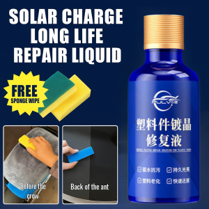 Car Plastic Restorer Auto Interior & Exterior Polish And Repair Coating Renovator Exterior Rubber And Trim Restorer 汽车塑料翻新剂