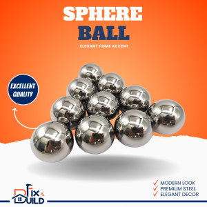 Sphere Ball 304 Stainless Steel Ball Mirror Reflective Ball For Decorations