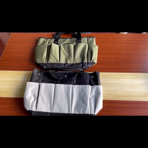 Oxford Fabric Garden Tool Storage Bag With Multiple Pockets For Easy Organization Gardening Tool Garden Storage Bag