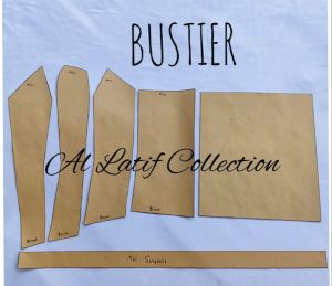 pola BUSTIER by Al - Latif Collection
