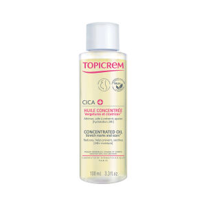 Topicrem Cica Concentrate Oil 100ml Reduces Stretch Marks and Scars for Children Adults Pregnant and Breastfeeding Women