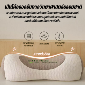 ผู้ใหญ่ หนึ่ง แรงฉุด แกนหมอน ปกป้องกระดูกสันหลังส่วนคอ บัควีท แกนหมอน ช่วยให้นอนหลับ หมอน