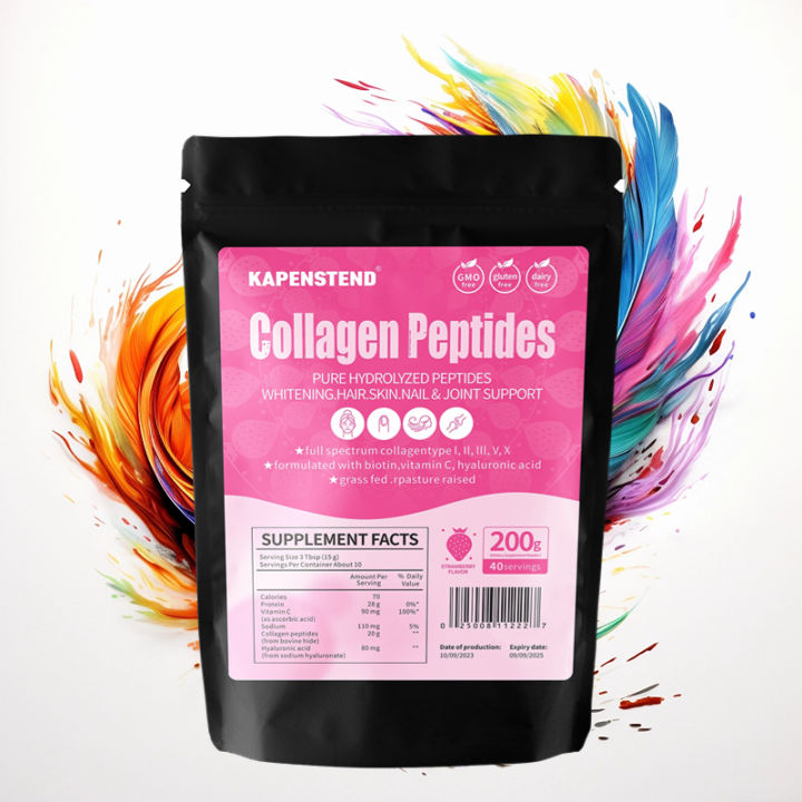 Collagen Peptides Powder, for Hair, Skin and Nails, Protect joint