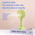Mini Fan Kipas Small Cooling Handy Desk Home Office  FanTable USB Rechargeable Portable Fan. 
