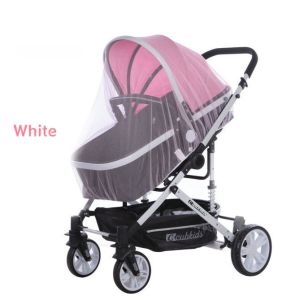 1.5m white baby stroller mosquito net full cover mosquito net baby anti-mosquito net universal mosquito net