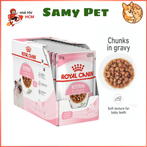 Pate mèo Royal Canin Kitten 85g | Thức ăn cho mèo | Pate cho mèo | Pate mèo