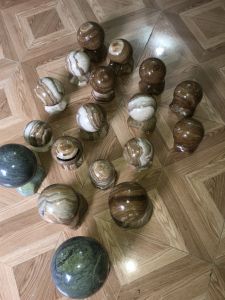 [HCM]Đá trụ đá cây đá phong thủy tự nhiên cao 52 cm nặng 25 kg cho người mệnh ThủyMộcKim (hóa thạch) siêu đẹp