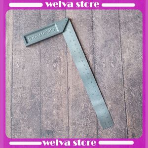 Mistar Penggaris Siku Untuk Pekerja Bangunan 10 Inch 24 Cm