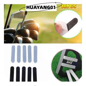 HUAYANG01 [2023 new HOT FASHION] lazlook เทปตะกั่วถ่วงน้ำหนัก10ชิ้นเทปตะกั่วแบบถ่วงน้ำหนักสำหรับตีกอล์ฟไม้เทนนิสเหล็กพัตเตอร์