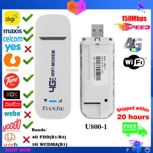 TIANJIE 4G 3G USB Wifi Router Network Adapter Dongle Pocket Hotspot WiFi Wireless USB Modem