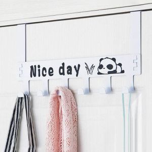【Local Delivery】Daily-home Door Back Hook Hanger Bag Clothes Towel Hat Storage Hook Key Debris Wall Hook