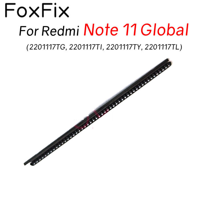 ตะแกรงลำโพงหูฟัง2ชิ้นสำหรับ Xiaomi Redmi Note 11ตาข่ายกันฝุ่นกันฝุ่น ...