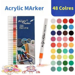 Acrylic marker Pen Coloring Set Painting Color Pen Set Colored High Pen School Art Supplies
