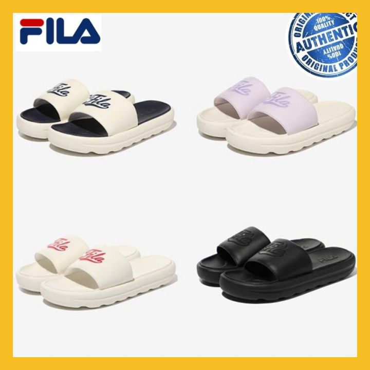 FILA Korea Fila Drifter Tube 4 Colors Slide Unisex Slippers Size mm Lazada