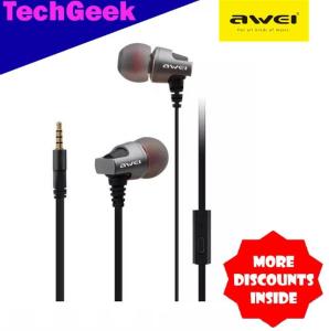 TG Awei ES-860i High Performance Wired In-Ear Super Bass Headphone