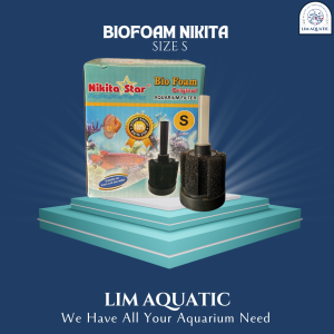 Bio Foam Filter S / Bio Sponge mini filter Aquarium / Biofoam Nikita Star