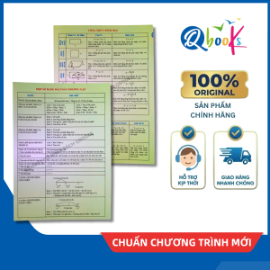 TỜ CÔNG THỨC - TOÁN TIỂU HỌC (Qbooks)