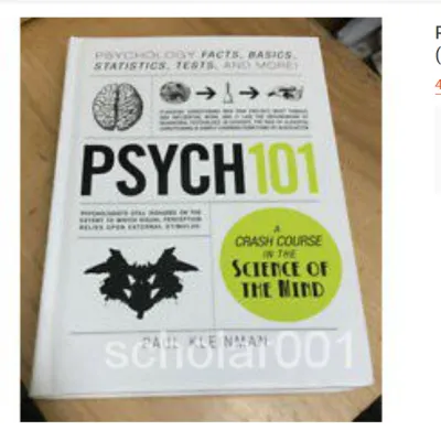 Psych 101: Psychology Facts Basics Statistics Tests and More! (Hardcover)