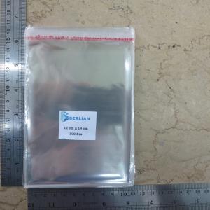 PLASTIK OPP 11 x 14 CM 20 MICRON