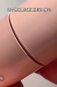 Retractable Makeup Brush Dust Proof Portable Loose Powder Brush Blusher Brush