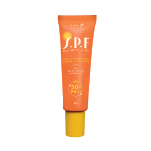 Studio Tropik SPF 50+ PA++ (Peach) - Skin Pretty Filter