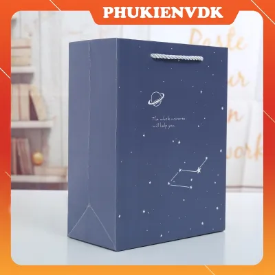 Túi quà tặng túi giấy cứng họa tiết chòm sao sang trọng độc đáo