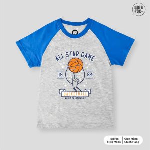 [OUTLET]Áo thun bé trai BIGFOX - MISS MEOW size đại chất cotton mềm mịn xuất dư  Áo thun trẻ em mặc mùa hè in bóng rổ size trẻ em 34567891011 tuổi
