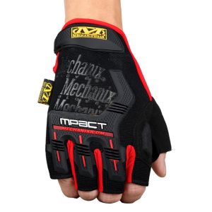 Găng tay xe đạp xe máy chống nắng hở ngón Mechanix màu đen - Loại cao cấp