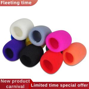 Fleeting time Colorful Handheld Stage Microphone Windscreen Sponge Foam Karaoke Audio Cover