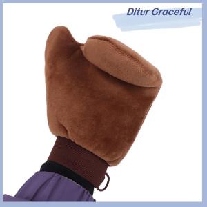 Ditur 1pcs ngón tay Găng tay tái sử dụng cơ thể tự tan găng tay Applicator găng tay thuộc da kem lotion Mousse cơ thể làm sạch găng tay tự Tanner