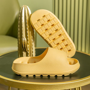 Free Shipping Eva Bathroom Slippers For Men And Women Summer Water-Draining Quick-Drying Non-Slip CoupleS Hollow Design Home Use Indoor Thick-Soled