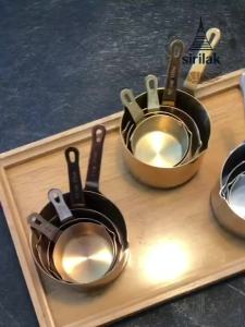 สินค้าในไทย พร้อมส่ง ถ้วยซอสสแตนเลส (ขนาด60/80/125/250ML) มีด้ามจับ/ที่จับ สไตล์ตะวันตก/เกาหลี ใส่ซอส มะเขือเทศ สเต็ก สลัด วางซ้อนได้ ใช้สำหรับปาร์ตี้ ปิกนิก