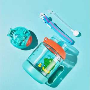 BOTOL MINUM ANAK KARAKTER BPA FREE LUCU BEAR TERLARIS 0108