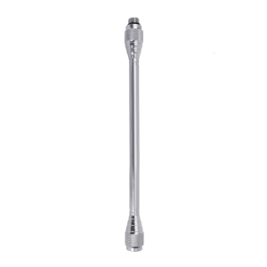 Aluminum Alloy Extension Rod Outdoor Camping Gas Tanks Converter Extension Rod Gas Light Extension Tube Enduring