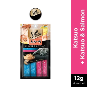 Sheba Melty Creamy Cat Treat Puree Lickable Liquid Cat Snack 48G