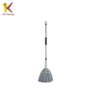 Satu Keluarga Pel Lantai Tarik Peras Otomatis C1315 Twist Mop Pel Lantai Putar Praktis Serbaguna