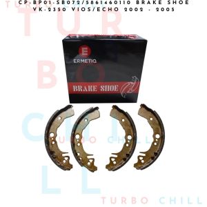 CP-BP01-SB072/5861460110 BRAKE SHOE VK-2350 VIOS/ECHO 2002 - 2005
