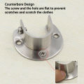 32MM Flange Fitting Pipa  Bracket Pipa Besi  Bracket Topi Pipa  Bracket Topi Untuk Pipa Stainless. 