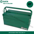 SATA 95104A 5-TRAY TOOL BOX 17" / METAL TOOL BOX 430 X 200 X 200 MM / 5 TRAY CANTILEVER TOOL BOX. 