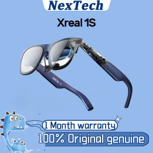 XREAL 1S AR Smart Glasses/X1 Chip/Native 2D to 3D Conversion Self-Research/52° FOV Non-VR AI Glasses/500" 3Dof Hovering Giant Screen Cinema For Game Video