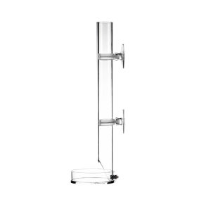 15cm 25cm 35cm 45cm 50cm Acrylic Feeding Tool Tube for Small Fishes Shrimp Underwater submersible Multi height deep barrel pipe Acrylic feeder fishtank aquarium accessory food feeder fishbowl underwater Aquarium fishfeeder shrimp feeder suction cup