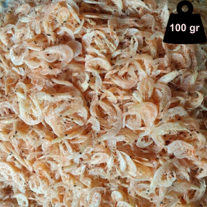 Udang Rebon Ebi Larong Asin Kering untuk konsumsi & bahan masakan makanan (100gr)
