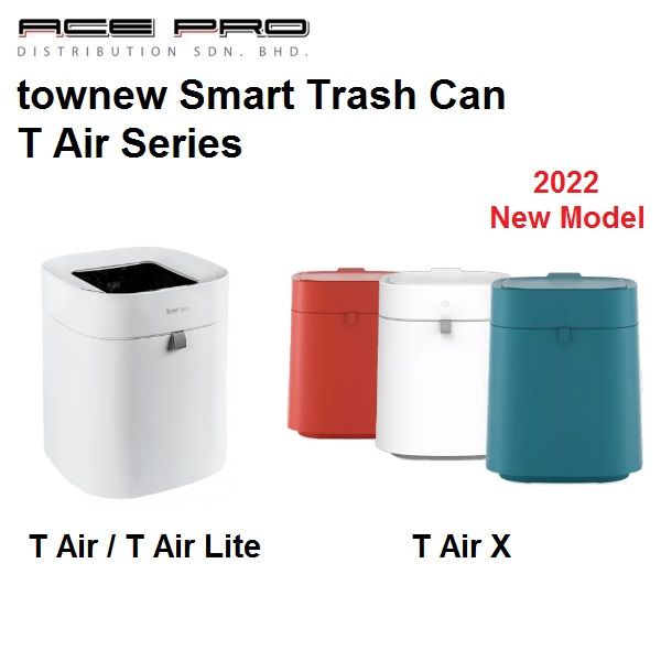 TOWNEW Smart Trash Can T Air T Air Lite T Air X Auto Self Seal